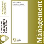 Journal of Management Accounting Research - Brownbag Series